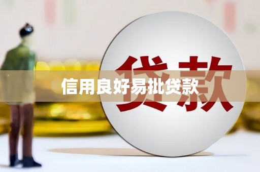 魏县信用良好易批贷款