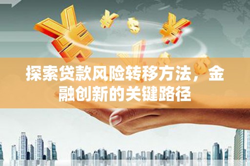 魏县探索贷款风险转移方法，金融创新的关键路径