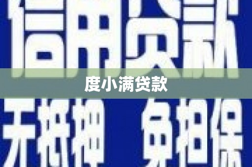 魏县度小满贷款