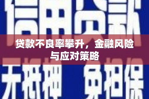 魏县贷款不良率攀升，金融风险与应对策略