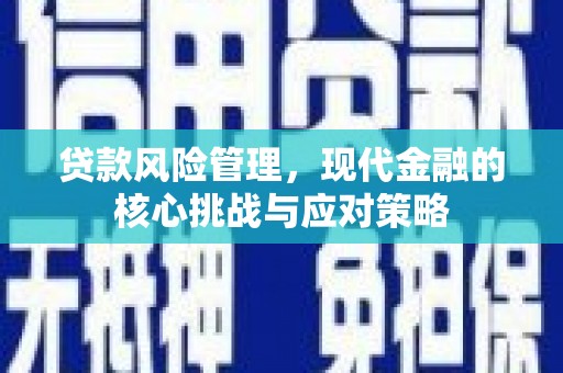 魏县贷款风险管理，现代金融的核心挑战与应对策略