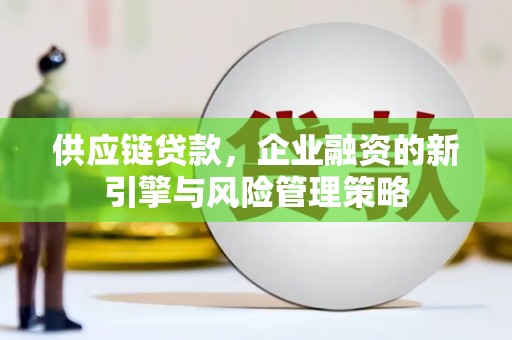 魏县供应链贷款，企业融资的新引擎与风险管理策略