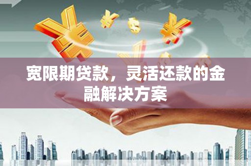 魏县宽限期贷款，灵活还款的金融解决方案