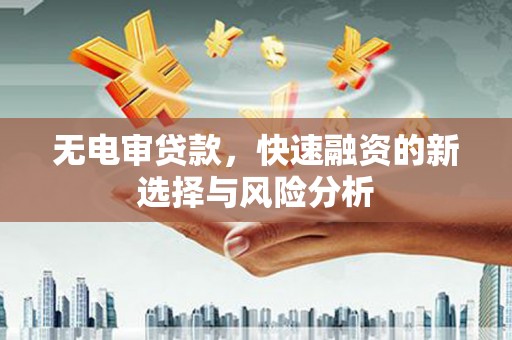 魏县无电审贷款，快速融资的新选择与风险分析