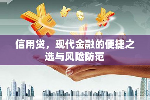 魏县信用贷，现代金融的便捷之选与风险防范