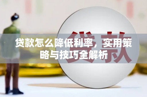 魏县贷款怎么降低利率，实用策略与技巧全解析