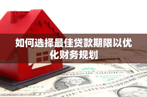 魏县如何选择最佳贷款期限以优化财务规划